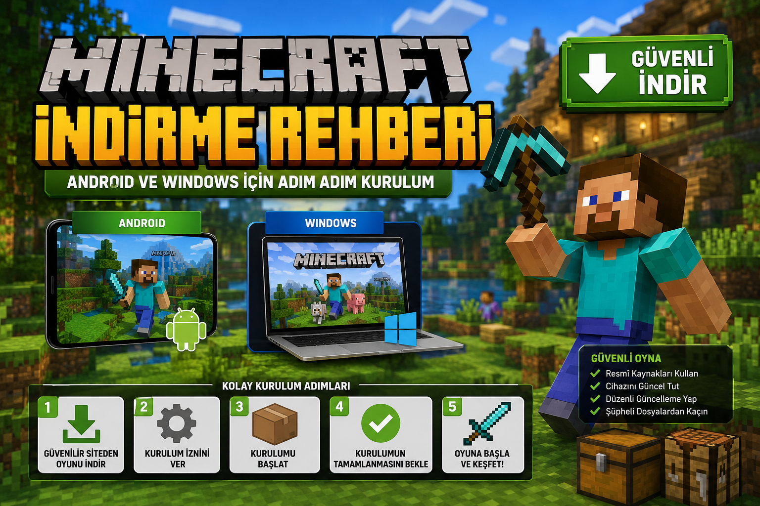 Minecraft İndir
